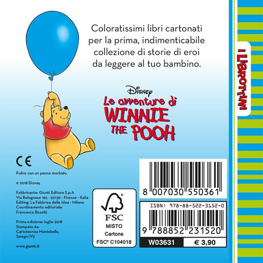 Le avventure di Winnie the Pooh - Libro - Disney Libri - I librottini |  laFeltrinelli