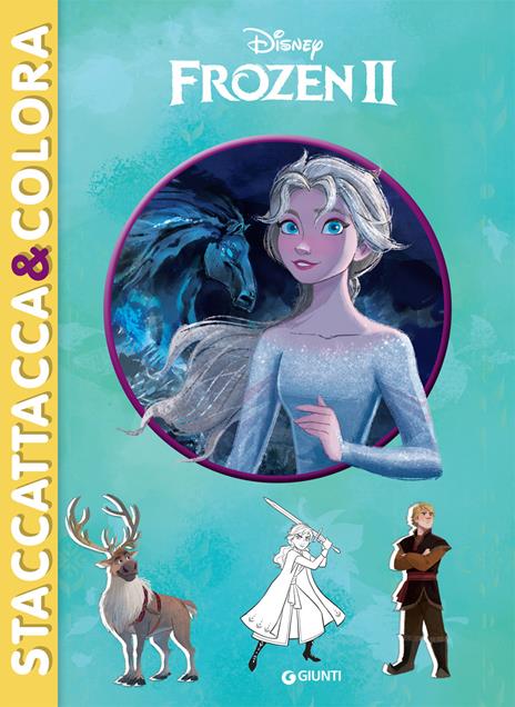 Frozen 2. Staccattacca & colora - copertina