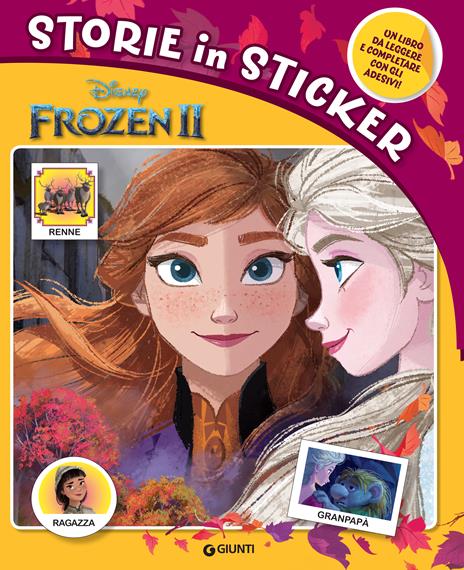 Frozen 2. Storie in sticker. Con adesivi - copertina