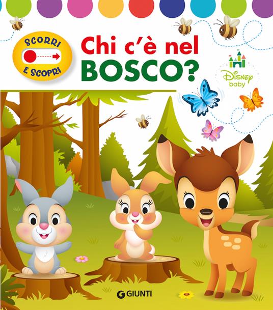 Chi c'e nel bosco? Scorri e scopri. Ediz. a colori - copertina