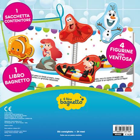 Disney baby. Il libro bagnetto. Ediz. a colori. Con gadget - 2