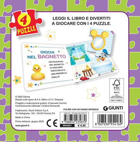 I miei giochi. Disney baby. Libro mini puzzle. Ediz. a colori - 2