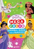 Colora e gioca con le principesse. Mega color. Disney princess. Ediz.  illustrata - 9788852242809 in Libri da colorare e dipingere