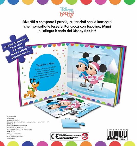 Disney baby. Libro maxi puzzle. Ediz. a colori - 3