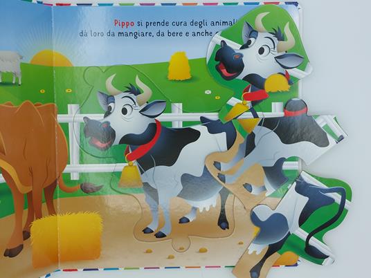 Animali della fattoria. Libro maxi puzzle. Ediz. a colori - Libro - Disney  Libri - Disney baby
