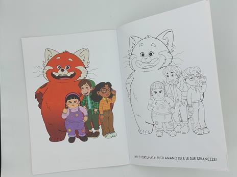 Rosso come un panda. Red. Primo album da colorare. Ediz. a colori - Libro  Disney Libri 2022