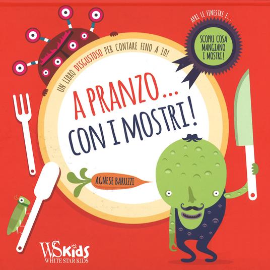 A pranzo... con i mostri! Con App per tablet e smartphone. Ediz. illustrata - Agnese Baruzzi - 3