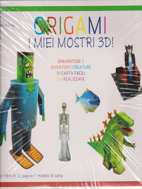 Origami. I miei mostri 3D! Ediz. illustrata. Con gadget - Andrew Dewar - 2