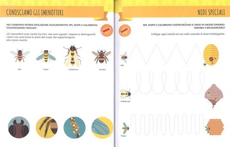 Il mio primo libro del giardino. 5-6 anni. Montessori: un mondo di conquiste. Con adesivi - Chiara Piroddi - 3