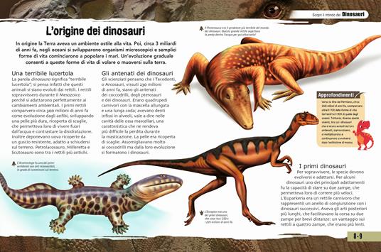 Alla scoperta dei dinosauri. Le meraviglie del sapere. Ediz. a colori. Con gadget - 5