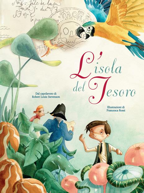 L' isola del tesoro. Ediz. a colori - Robert Louis Stevenson - copertina