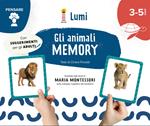 Gli animali memory (Pensare). Ediz. a colori. Con 40 tessere