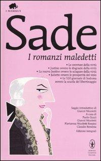 I romanzi maledetti - François de Sade - copertina