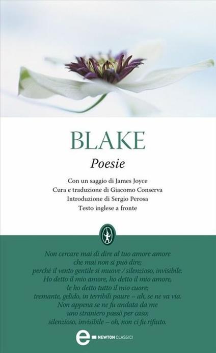 Poesie. Testo inglese a fronte - William Blake,Giacomo Conserva - ebook