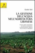 La gestione dell'acqua nell'agricoltura libanese. Analisi socio-economica di ipotesi alternative di riconversione irrigua nella piana di Baalbeck