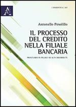 Il processo del credito nella filiale bancaria. Prontuario in pillole ad alta digeribilità