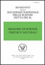 Memorie di scienze fisiche e naturali. Rendiconti della Accademia Nazionale delle Scienze detta dei XL