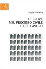 Le prove nel processo civile e del lavoro