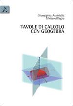 Tavole di calcolo con GeoGebra