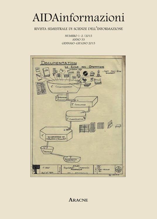 AIDAinformazioni. Rivista di scienze dell'informazione (2015) vol. 1-2 - Roberto Guarasci,Fabrizia F. Sernia,Antonietta Folino - copertina