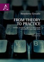 From theory to practice. Empirical evidence about e-disclosure attitude in Italy and in Spain