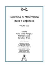 Bollettino di matematica pura e applicata. Vol. 8