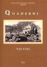 Quaderni dell'associazione «Vincenzo Campanari». Tuscania (2023). Vol. 7-8