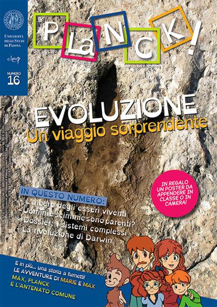 Planck! (2019). Ediz. bilingue. Vol. 16: Evoluzione. Un viaggio sorprendente. - Accatagliato - copertina