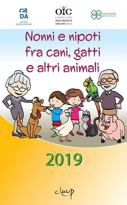 Nonni e nipoti fra cani, gatti e altri animali domestici - copertina