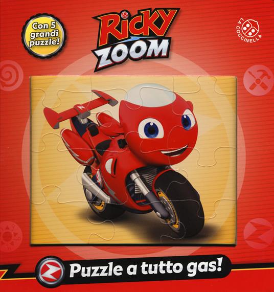 Puzzle a tutto gas! Ricky Zoom. Ediz. a colori - copertina