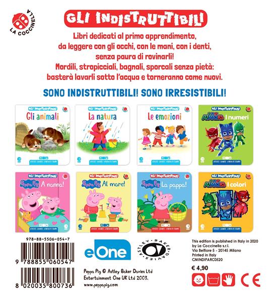 Al parco! Peppa Pig. Gli indistruttibili. Ediz. a colori - copertina