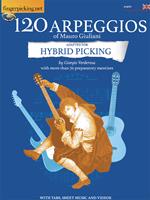 120 arpeggios of Mauro Giuliani adapted for hybrid picking