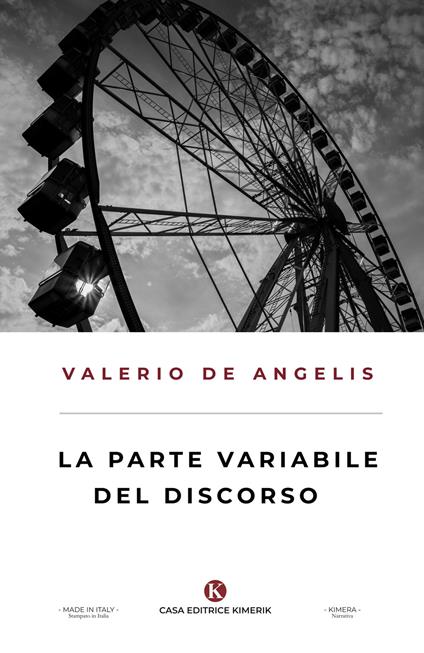 La parte variabile del discorso - Valerio De Angelis - copertina