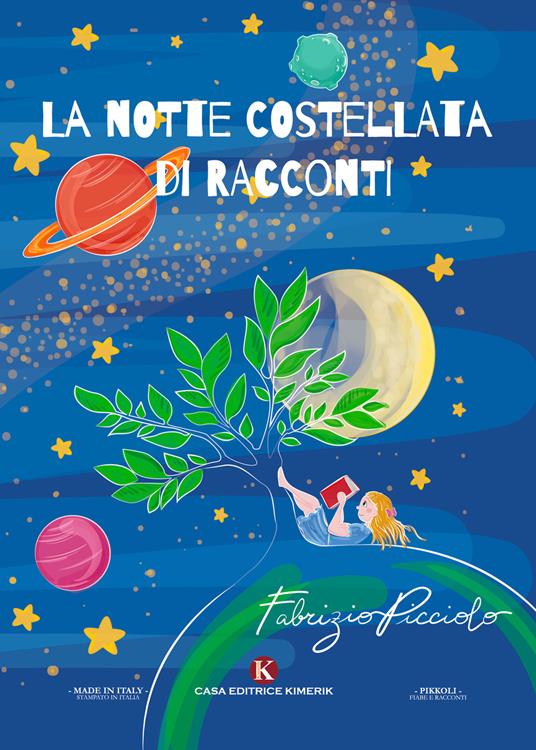 La notte costellata di racconti - Fabrizio Picciolo - copertina