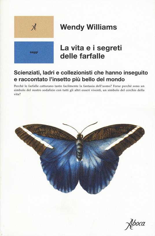 La vita e i segreti delle farfalle. Scienziati, ladri e collezionisti che hanno inseguito e raccontato l'insetto più bello del mondo - Wendy Williams - copertina