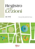 Registro delle lezioni. Vol. 11-12