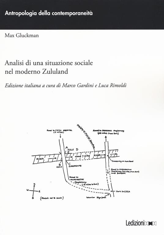 Analisi di una situazione sociale nel moderno Zululand - Max Gluckman - copertina