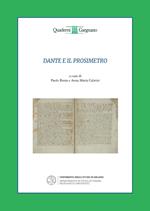 Dante e il prosimetro. Dalla «Vita nova» al «Convivio»