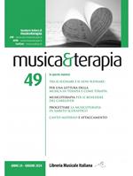 Musica&terapia (2024). Vol. 49