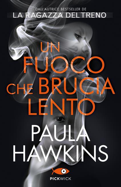 Un fuoco che brucia lento - Paula Hawkins - copertina