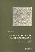 De die natali liber a Q. Caerellium