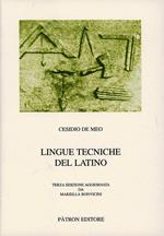 Lingue tecniche del latino