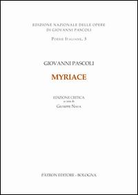 Myricae. Ediz. critica - Giovanni Pascoli - copertina