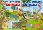 Color e stickers animali 1-2