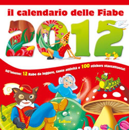 Il calendario delle fiabe 2012 - copertina