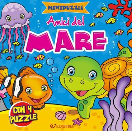 Amici del mare. Minipuzzle - copertina