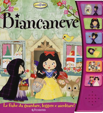 Biancaneve. Libro sonoro. Ediz. a colori - copertina