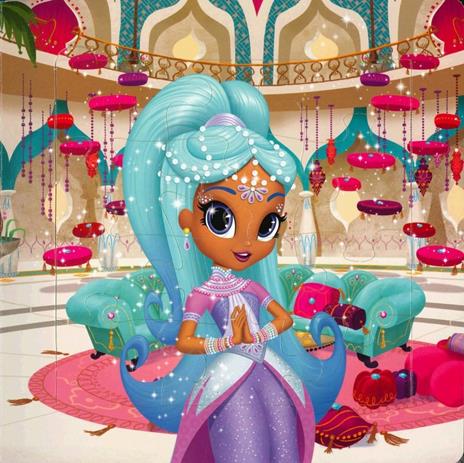 Magici puzzle. Shimmer & Shine. Libro puzzle. Ediz. a colori - 3