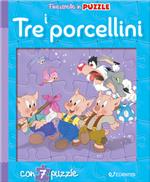 I tre porcellini. Finestrelle in puzzle. Ediz. a colori