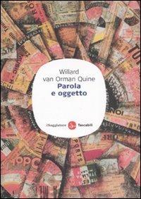 Parola e oggetto - Willard V. Quine - copertina